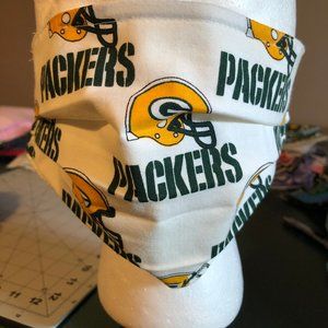 Face Mask Green Bay Packers Print
